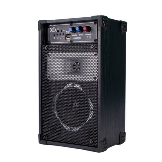 Sub XO 4001 MS USB+R+BT - Single - 4'' - Metal